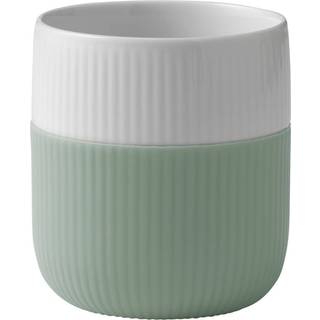 Royal Copenhagen Riflet Contrast krus lysegrøn 33 cl