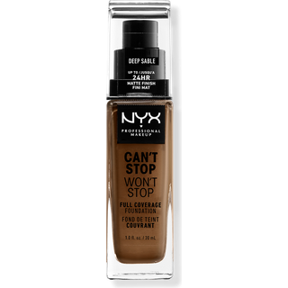 NYX Professional Makeup Can't Stop Won't Stop Foundation Deep sable - 30 ml