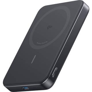 Anker MagGo Power Bank (10K Slim) - Black Powerbank - Sort - 10000 mAh