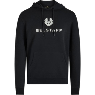 Belstaff Signature Logo Hoodie Navy