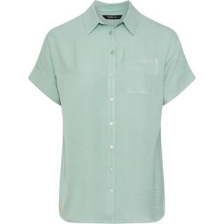 Yours Curve Yours Curve Blue Oversized Grown On Shirt