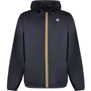K-WAY Herren Regenjacke schwarz unifarben