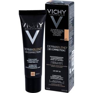 Vichy Dermablend 3D Correction Korrigerende og udglattende foundation SPF 25 Skygge 45 Gold 30 ml - 30 ml