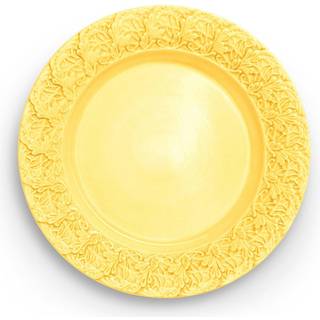 Mateus Lace tallerken – 25 cm Gul