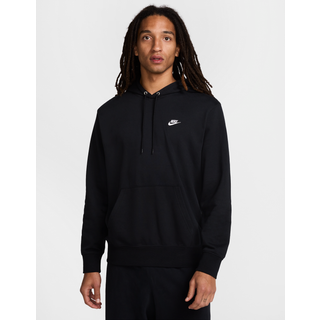 Nike Club-hættetrøje i french terry til mænd - sort - XS