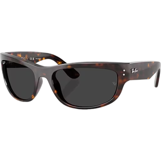 Ray - Ban Unisex RB2289 MEGA BALORAMA 902/48 Solbriller Acetat Skildpadde Grå Pillow Polariseret