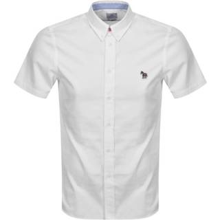 Paul Smith Zebra Short Sleeved Shirt White