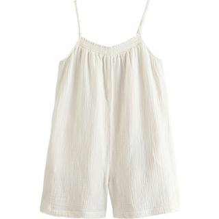 Next Ecru Double Cloth Playsuit