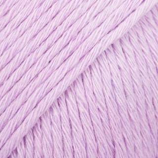 DROPS Cotton Light 25 Lys syren (Uni Colour) Indhold: 50% Bomuld, 50% Polyester Garngruppe: B (20 - 22 masker) / 8 ply / DK / worsted Vægt/længde: 50 g = ca. 105 meter Anbefalede pinde: 4 mm Strikkefasthed: 10 x 10 cm = 21 m x 28 p Finvask 40º / Tørres fladt.