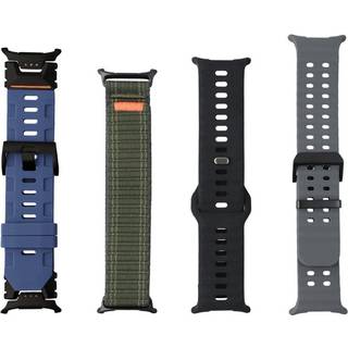 4smarts Alpha Rem - Samsung Galaxy Watch Ultra (47mm) - 4 stk - Blå / Grøn / Sort / Grå