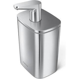 Dispenser til flydende sæbe, rustfrit stål, 454 ml - simplehuman