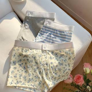 TEMU Women's Button Casual Shorts, Simple And Stylish For Casual Attire, Lounging At Home