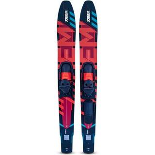 Vandski JOBE Hemi 59" Combo Skis, 150 cm, blå/rød + bindinger, passer til skiløbere op til 55 kg