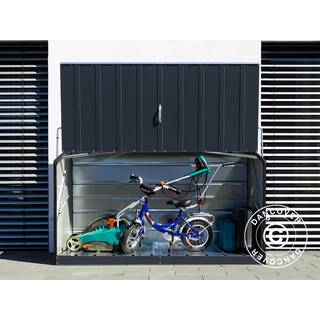 Redskabsskur Redskabsrum Haveskur, opbevaringsboks, Storeguard, Trimetals, 1,96x0,89x1,13m,1,74m²,Antracit