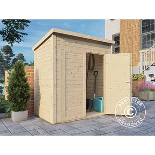 Redskabsskur Redskabsrum Haveskur i træ, Bertilo Timmo 1, 1,81x1,21x2,11m, 2,19m²