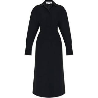 Victoria Beckham Gathered midi dress - black - XS