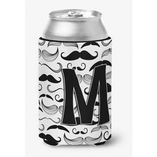 Brev M Mustache Initial Can eller flaske Hugger CJ2009-MCC