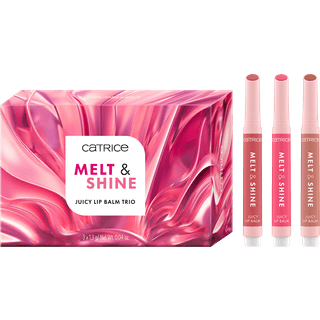 Catrice Melt & Shine Juicy Lip Balm Trio 01 Drippin' In Shine