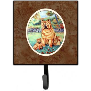 """" Caroline's Treasures Chow Momma's Love Leash eller Key Holder 7057SH4 Lille Multicolor """"