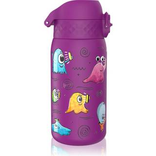 Vandflaske til børn, rustfrit stål, 400 ml Aliens - Ion8