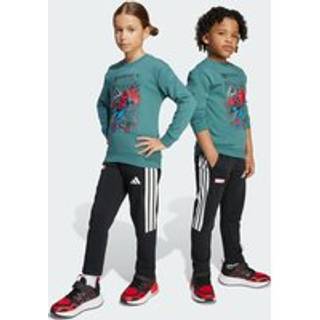 Marvel Spider-Man børnejoggingdragt - Preloved Teal / White - 140