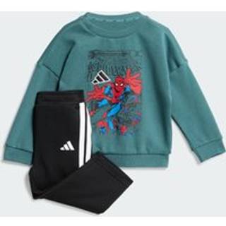 Marvel Spider-Man joggingdragt til børn - Preloved Teal / White - 74