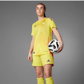 Belgium 25 (Women's Team) Authentic udebanetrøje - Impact Yellow - XL
