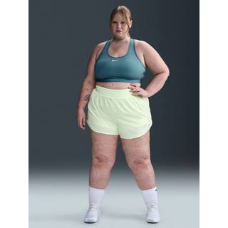Nike Swoosh-sports-bh med medium støtte til kvinder (plus size) - blå - 2X