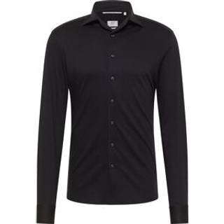 SLIM FIT Shirt in black plain