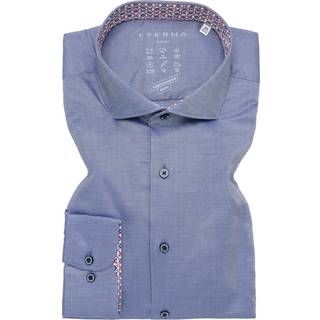 SLIM FIT Performance Shirt in denim structured