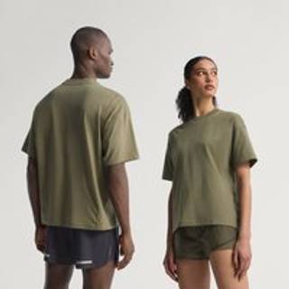 Adi365 H.Koumori løbe-T-shirt (kønsneutral) - Olive Strata - 2XL