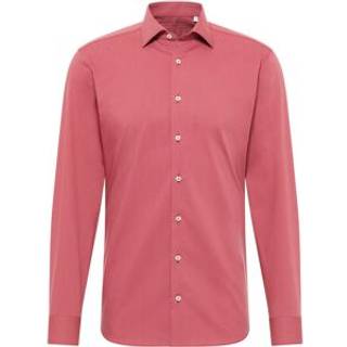 SLIM FIT Performance Shirt in rusty red plain
