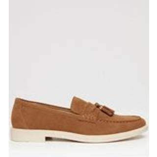 Threadbare Threadbare Brown Faux Suede Tassel Loafers