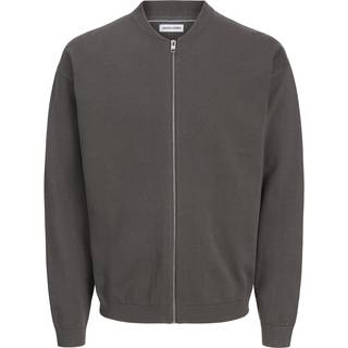 Ensfarvet Cardigan
