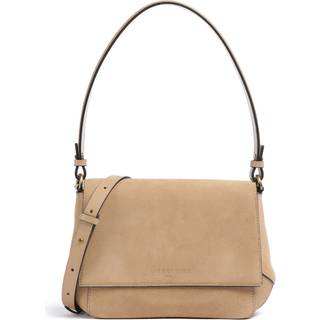 Liebeskind Lilly Suede M Skuldertaske beige
