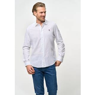Bolt Linen Shirt - U.S. Polo Assn - Herre - M