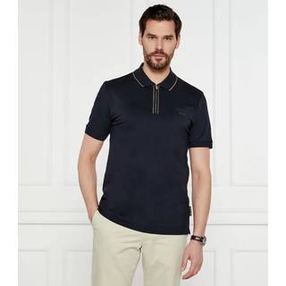 BOSS Black Herren Polo-Shirt blau