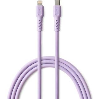 COLORUM cable USB-C - Lightning 1,8m 2,4A CK12-CL-09 xLavenda