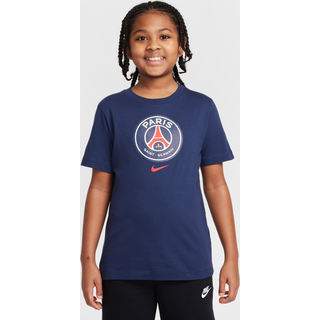 Paris Saint-Germain-T-shirt med Nike Football til større børn - blå - blå - L