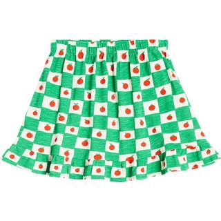 Bobo Choses Printed gathered cotton skirt - multicoloured - Y 10/11