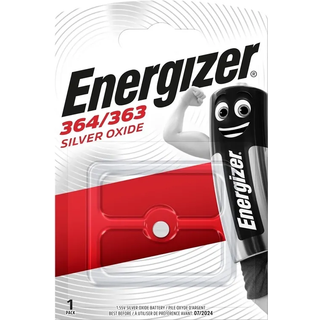 Energizer Silveroxid Knapcellebatteri 364/363, 1,55 V 6,8 x 2 mm