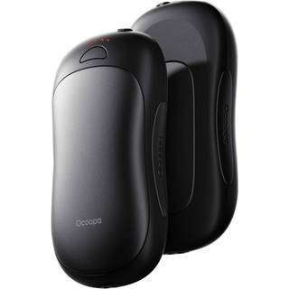 Ocoopa UT3 Pro 2x5000 mAh hand warmer with powerbank function USB-C Powerbank - Sort - 5000 mAh