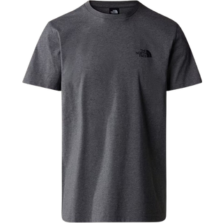 The North Face Men's Simple Dome T-Shirt TNF Medium Grey Heather, XL