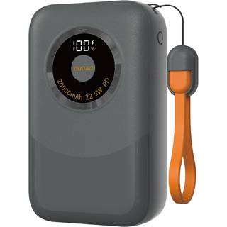 Dudao Powerbank med LCD-display 20000mAh 22,5W - Grå