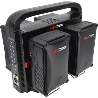 Hedbox MEGABANK-4L Professional Quad V-Mount Power Station Set (780Wh)