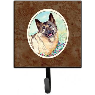 """" Caroline's Treasures Norwegian Elkhound Leash eller Key Holder 7231SH4 Lille Multicolor """"