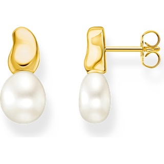 Thomas Sabo H2320-430-14 Ohrstecker mit Perlen Natural Beauty vergoldet Damen