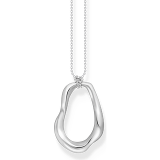 Thomas Sabo KE2319-001-39-L70 Kette mit Anhänger Natural Beauty silber Damen
