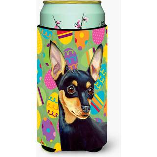 Min Pin Easter Eggtravaganza Tall Boy Beverage Insulator Beverage Insulator Hugger