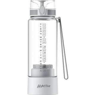 Quantum Energy H2 Active Hydrogen Water Flaske, 380 ml, Hvid